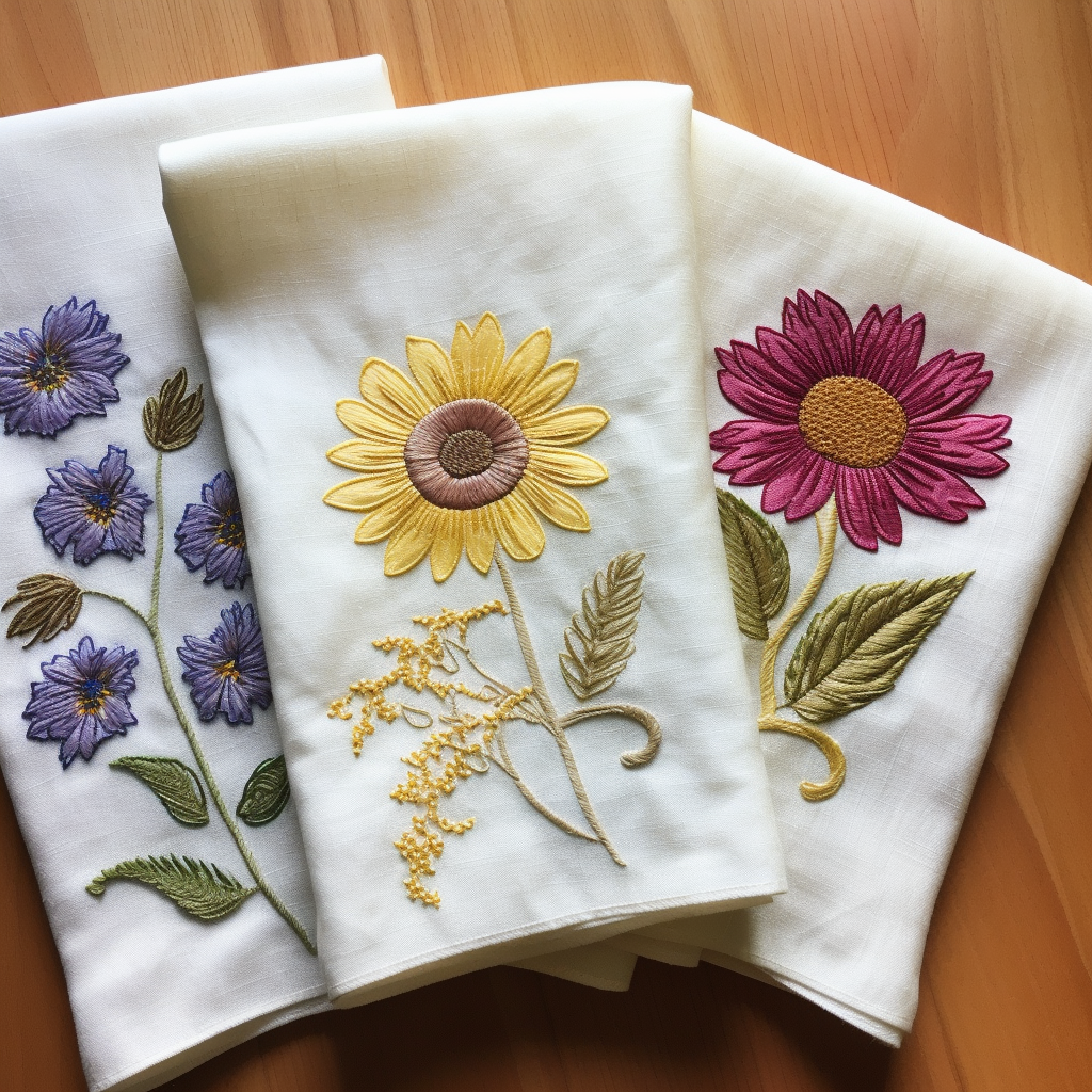 Mastering Embroidery on Flour Sack Dish Towels - Top Tips and Best Practices