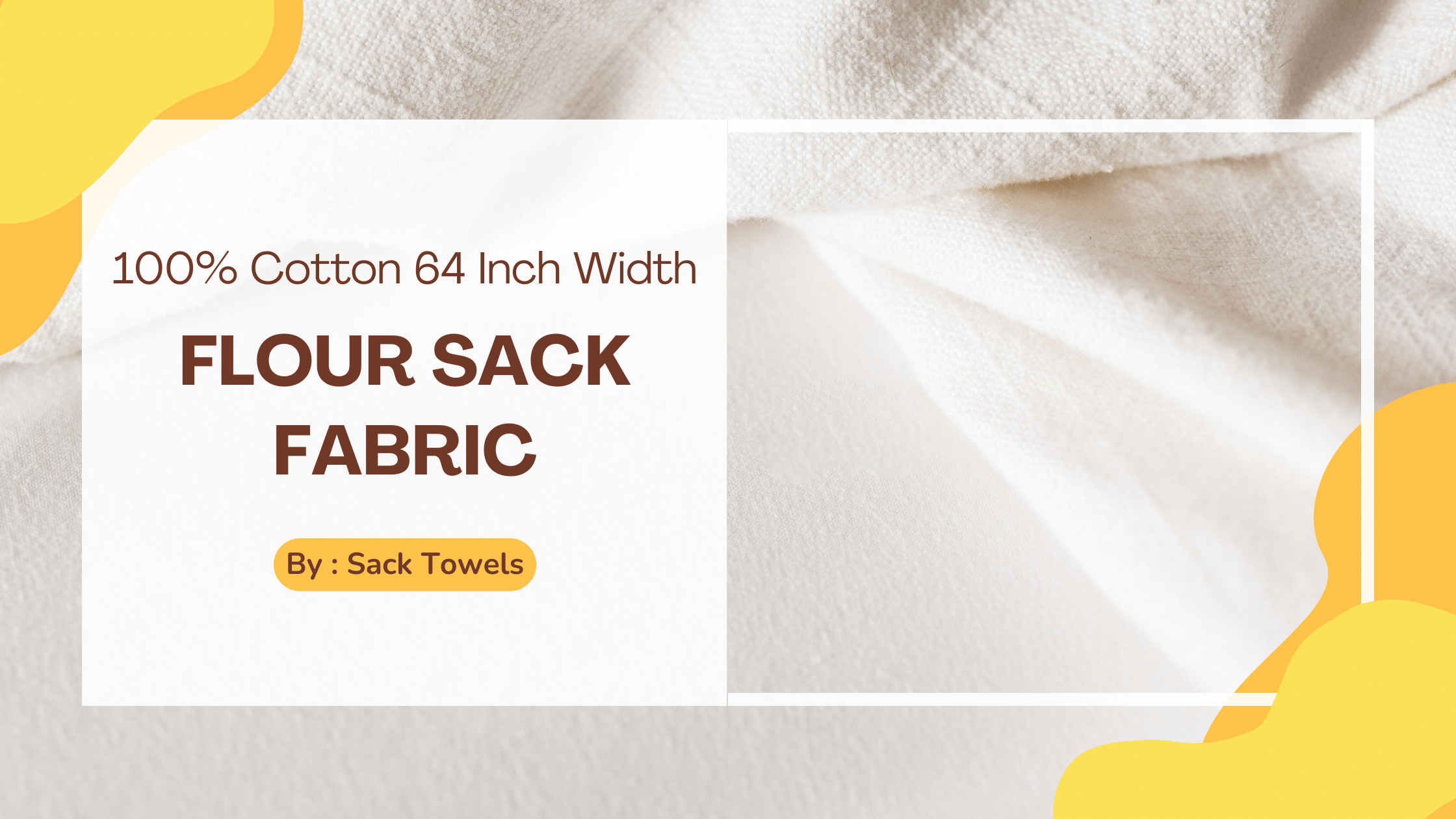 Flour Sack Fabric: The Versatile And Eco-Friendly Fabric For Your DIY And Kitchen Needs
