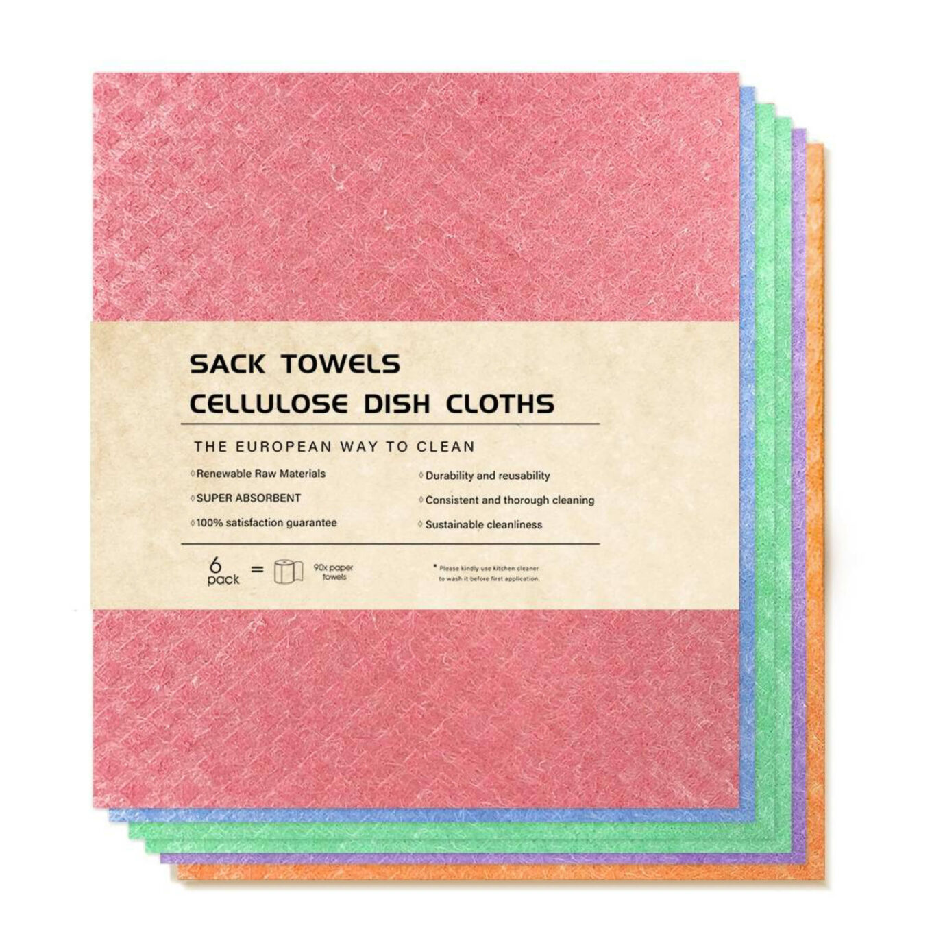 How To Clean Cellulose Sponges