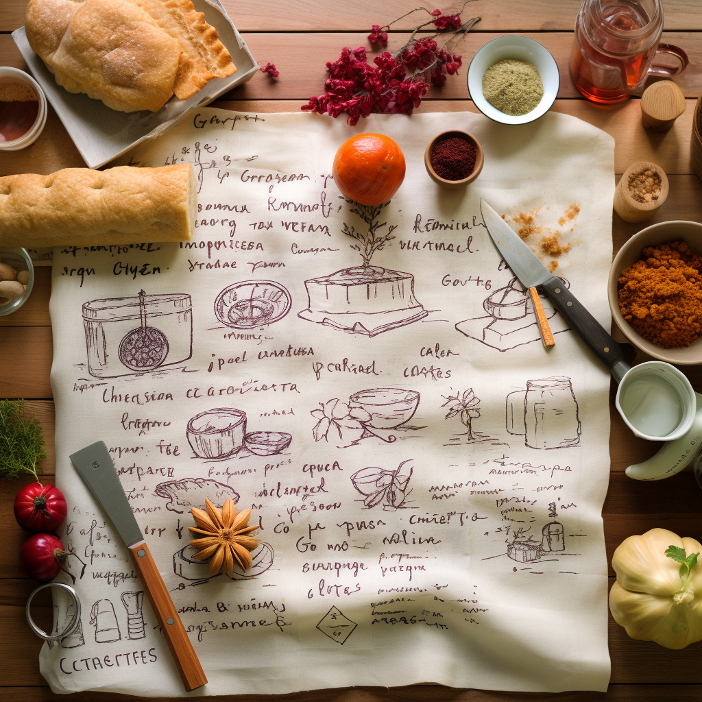 How To Print Handwritten Recipes On Tea Towels & Kitchen Towels