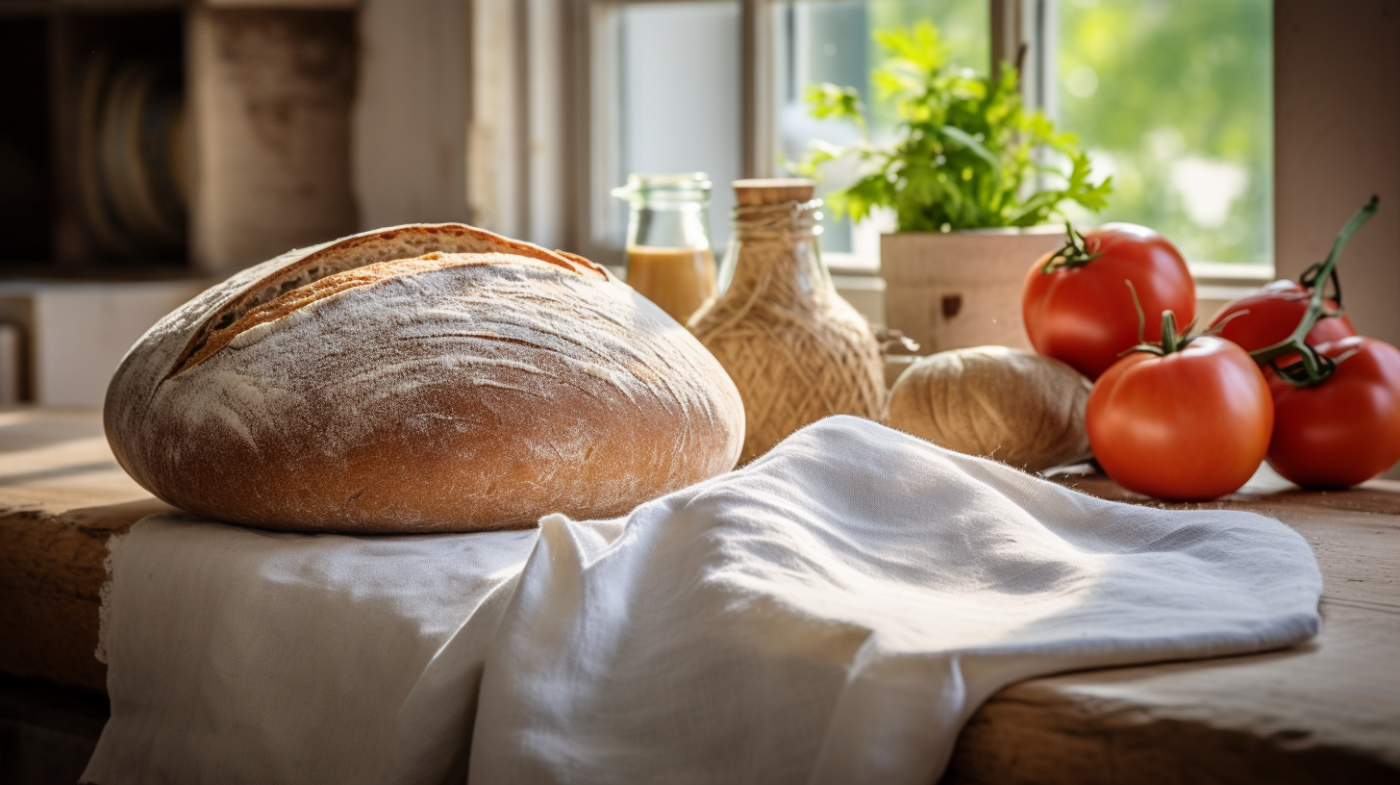 Flour Sack Towels Ideal for Bread and Produce Storage