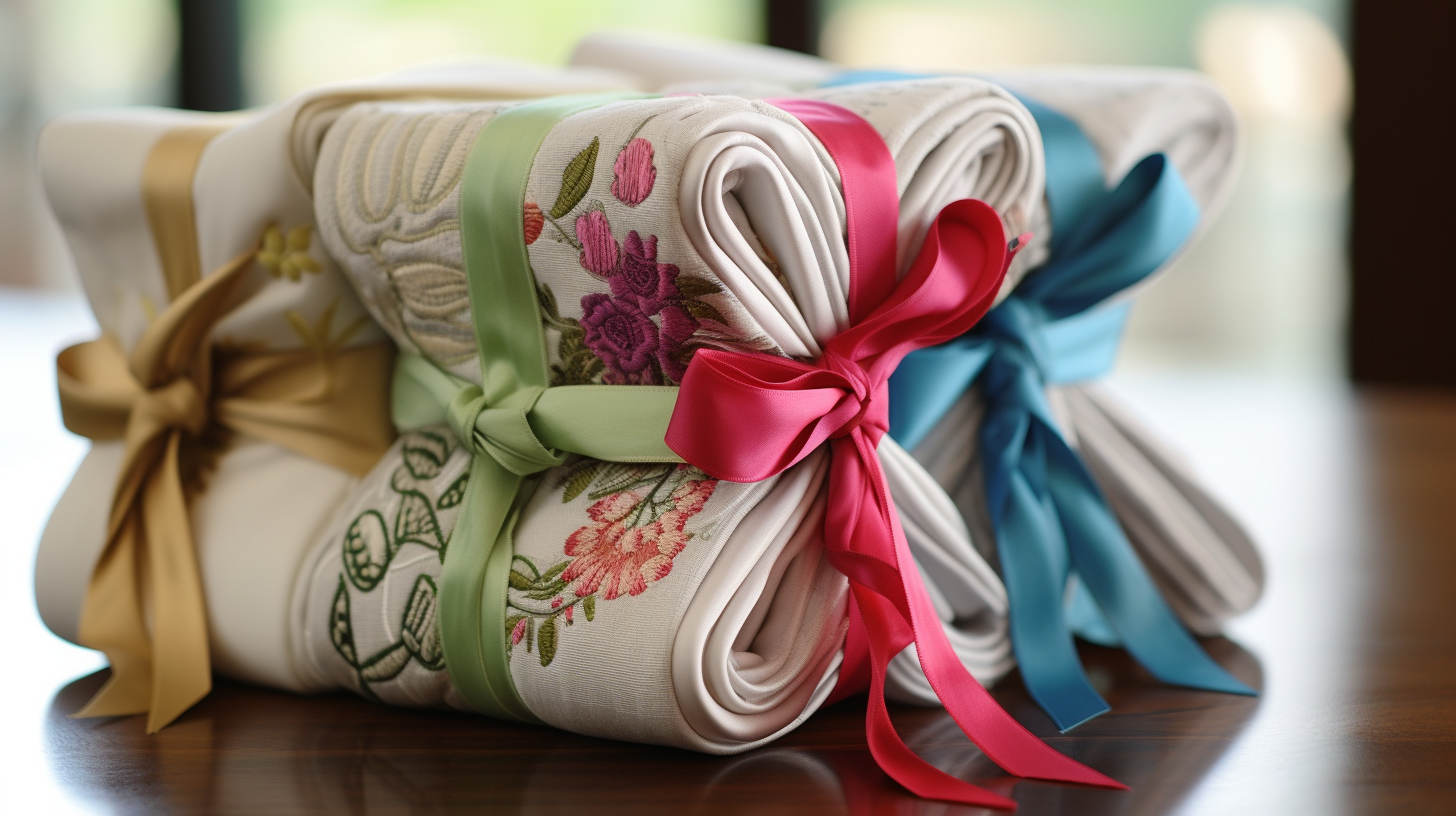 Unique Wedding Favors: Personalized Tea Towels