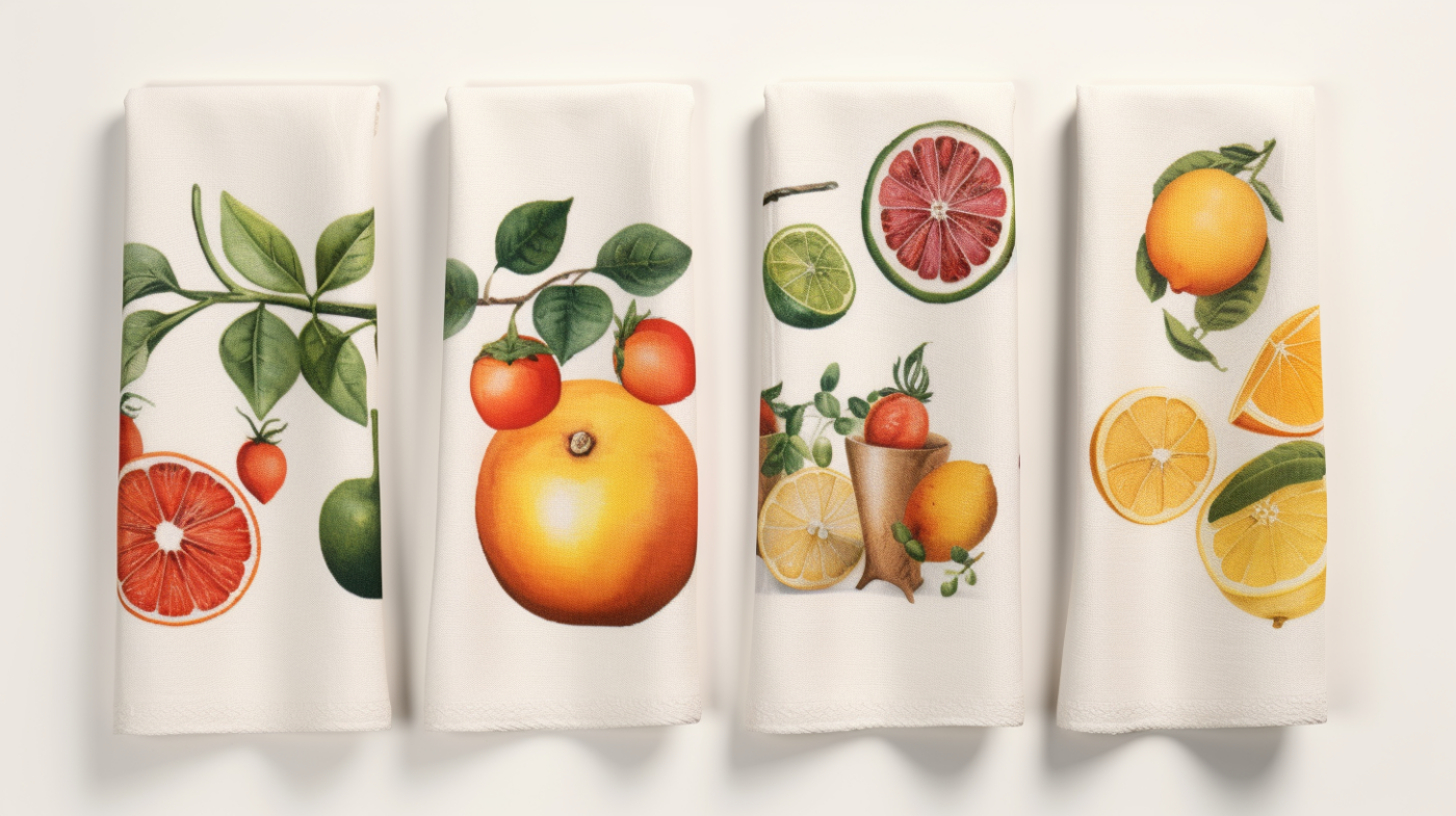tea towel digital printing