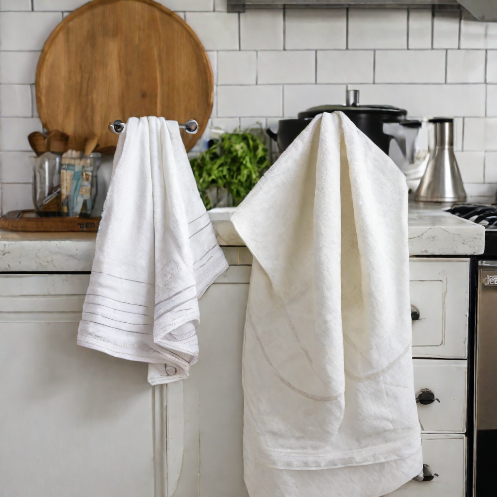 Unbleached Flour Sack Towels, Real Natural Tea Towels, Set of 12