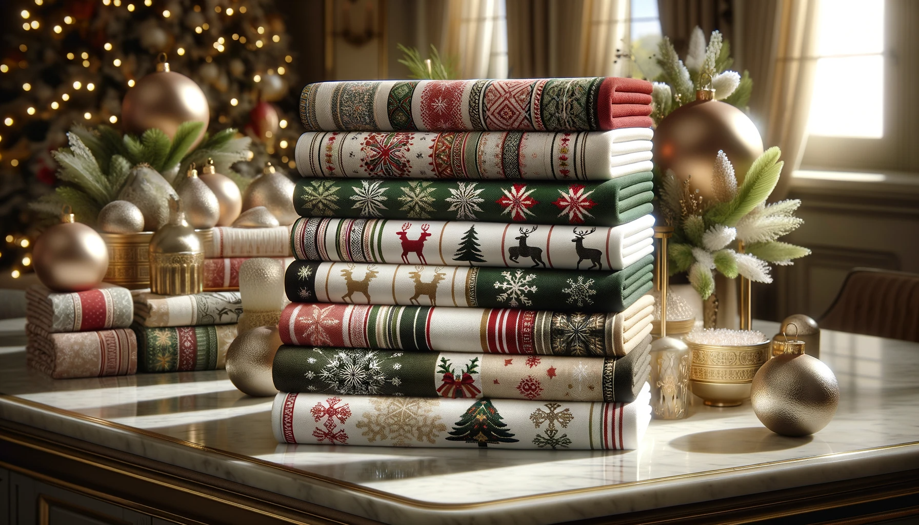 Why Choose Bulk Christmas Tea Towels for Corporate Gifts - Flour Sack Towels